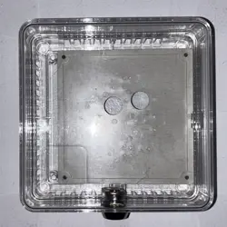TG510A1001 HONEYWELL UNIVERSAL THERMOSTAT GUARD. (NO KEY OR MOUNTING HARDWARE).