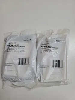 1) NEW OLD STOCK! HONEYWELL Q674A 1019 HEAT-AUTO-COOL SUBBASE AUTO-ON