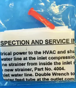 OEM 4004 AP-4004 APRILAIRE HUMIDIFIER #4004 IN LINE STRAINER WATER FILTER