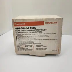 HONEYWELL VR8304M4507 DUAL VALVE INTERMITTENT PILOT COMBINATION GAS VALVE