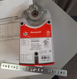 HONEYWELL MS3105K3064 SPRING RETURN DAMPER ACTUATOR