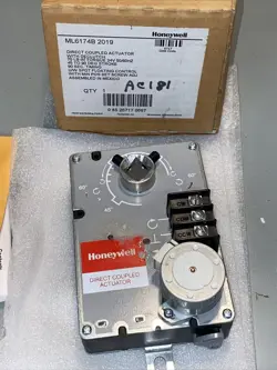 ML6174B2019 DIRECT COUPLED ACTUATOR WITH DECLUTCH 70LB-IN TORQUE 24V 50/60HZ TEC