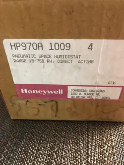 HONEYWELL HP970A1009 PNEUMATIC HUMIDISTAT NEW!