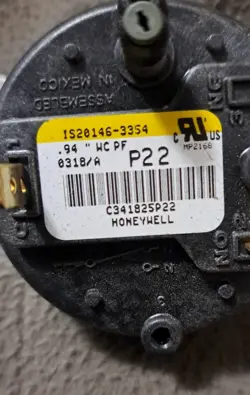 PRESSURE SWITCH