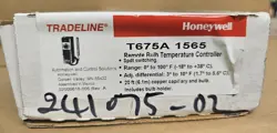 HONEYWELL - T675A-1565 - TEMPERATURE CONTROLLER  REMOTE BULB