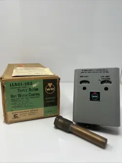 NOS WHITE RODGERS 11A61-103 LIMIT CONTROL RELAY HOT WATER CONTROL FREE SHIPPING