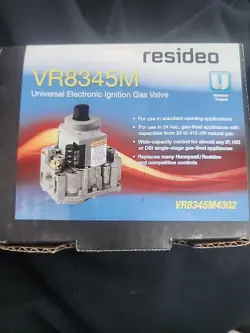 RESIDEO VR8345M UNIVERSAL ELECTRONIC IGNITION GAS VALVE
