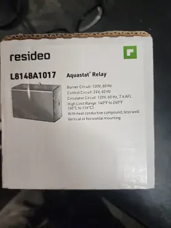 RESIDEO L8148A1017 AQUASTAT RELAY