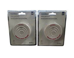 2-PACK RESIDEO WATER HEATER & SUMP PUMP WATER LEAK DETECTOR W/ ALARM