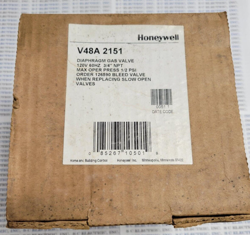 HONEYWELL V48A 2151 DIAPHRAGM GAS VALVE