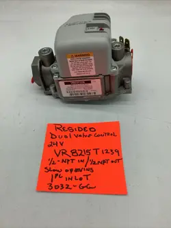 HONEYWELL/RESIDEO VR8215T 1239, DUAL VALVE CONTROL,24V,( 1 PC IN LOT)3032-GG