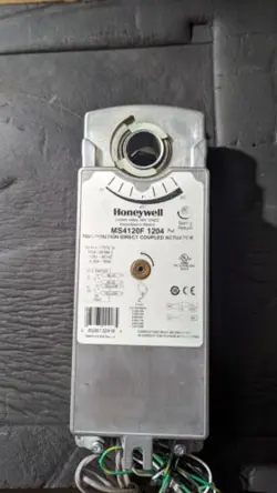 HONEYWELL MS4120F 1204 TWO POSITION DIRECT COUPLED ACTUATOR