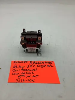 HONEYWELL/RESIDEO RELAY, R8222A1085,(5 PC IN LOT) 3119-KK
