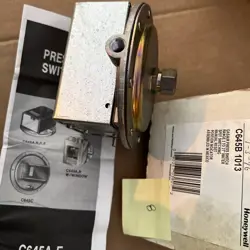 HONEYWELL C645B 1013 GAS/AIR PRESSURE SWITCH, 3 TO 21 IN. W.C., MANUAL RESET