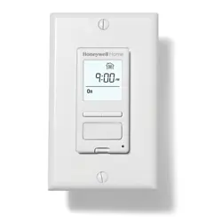 HONEYWELL HVC0001 DIGITAL BATH FAN CONTROLLER IN WHITE