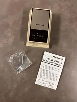 HONEYWELL THERMOSTAT T822D 1024 T822D1024, L36-924 #1