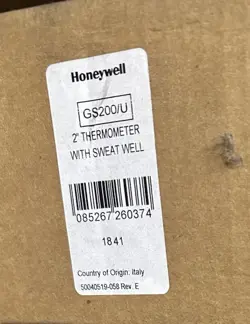 HONEYWELL GS200 1/2 SWEAT CONNECTION THERMOMETERS