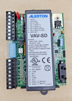ALERTON IBEX HONEYWELL VAV-SD BACNET-COMPLIANT FIELD CONTROLLER