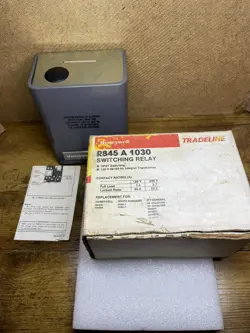 NOS OEM HONEYWELL SWITCHING RELAY 120V 50/60HZ 2 WIRE CONTROL CIRCUIT R845A1030