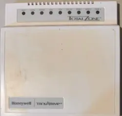 HONEYWELL TROLATEMP TZ-3 TOTAL ZONE CONTROL SYSTEM PANEL HVAC