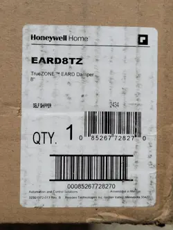 HONEYWELL EARD8TZ MOTORIZED DAMPER NEW