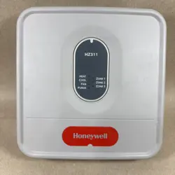 TESTED! HONEYWELL HZ311 TRUEZONE CONTROL PANEL ZONING  3 ZONE