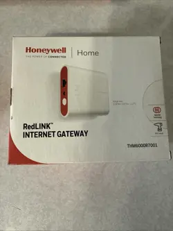 HONEYWELL THM6000R7001 REDLINK INTERNET GATEWAY WITH ETHERNET CABLE & POWER CORD