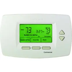HONEYWELL COMMERCIALPRO 7000 PROGRAMMABLE COMMERCIAL THERMOSTAT PREMIER WHITE;