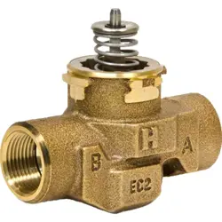 HONEYWELL VCZAL3400 0.75 INCH, 3.9 CV, 10TDR, 60 PSID CLOSE-OFF 2-WAY VALVE