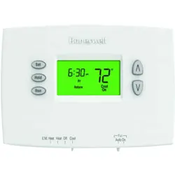 HONEYWELL PRO 2000 DUAL POWERED BATTERY OR HARDWIRED 2 HEAT1 COOL;