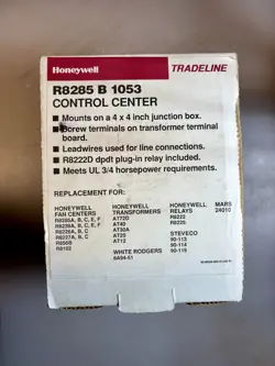 HONEYWELL R8285B1053 TRADELINE CONTROL CENTER - NEW