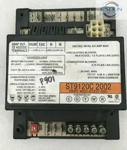 LOW TAX RATE#HONEYWELL ST9120C2002 FURNACE CONTROL CIRCUIT BOARD 031-01237-000
