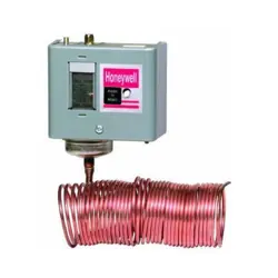 NEW HONEYWELL L482A1004 FREEZE STAT (2 SPST 1 NO 1 NC, 15F TO 55F, 20 FOOT TUBE)
