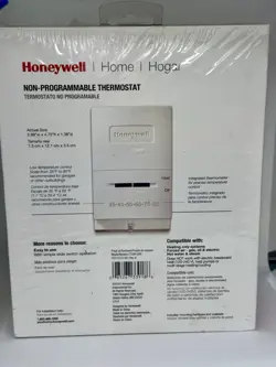 NEW HONEYWELL CT50K HOME NON-PROGRAMMABLE THERMOSTAT HEAT ONLY