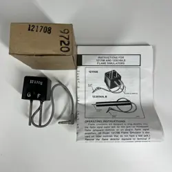 NEW HONEYWELL 121708 UV FLAME SIMULATOR RECTIFICATION RECTIFYING ROD OEM