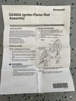 Q3400A1024 IGNITER IGNITOR