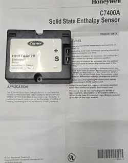 CARRIER/HONEYWELL HH57AC078 ENTHALPY SENSOR
