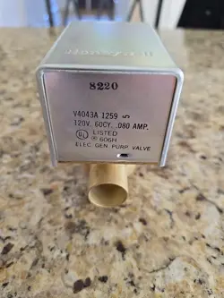 HONEYWELL MOTORIZED ZONE VALVE 120/60 3/4