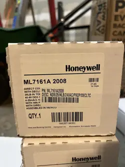 HONEYWELL ML7161A 2008 DAMPER ACTUATOR