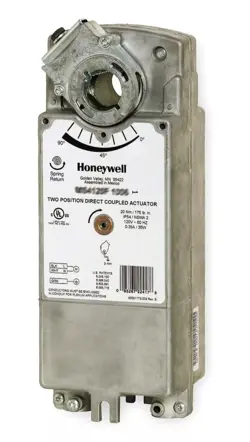 HONEYWELL MS4120F1006 DIRECT COUPLED DAMPER ACTUATOR 2-POSITION SPRING