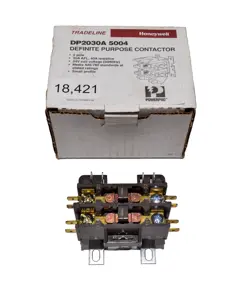 HONEYWELL DP2030A5004 DEFINITE PURPOSE CONTACTOR