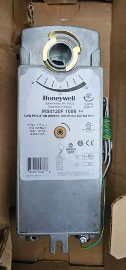 HONEYWELL MS4120F1006 DAMPER