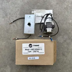 TRANE UHEC FSW5112 TYPE 236-720 SUMMER FAN SWITCH HONEYWELL R8222A 1002 TRANSFOR