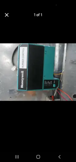 HONEYWELL RM7800L1053 BURNER CONTROL MODULE