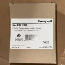 HONEYWELL C7400S 1000 SYLKBUS TEMPERATURE/HUMIDITY SENSOR NEW OPEN  BOX