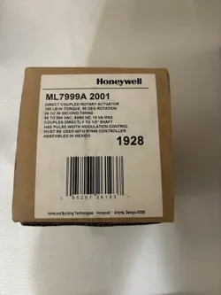 HONEYWELL ML7999A 2001, DIRECT COUPLED ROTARY ACTUATOR