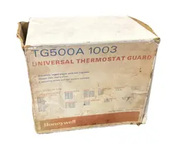 NEW HONEYWELL TG500A 1003 UNIVERSAL THERMOSTAT GUARD CLEAR