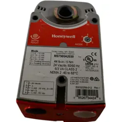 NEW HONEYWELL ACTUATOR DAMPER MS7505A2030 ACT/SR/44INLB/24VAC/2-10VDC MODULATING