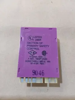 HONEYWELL R7249A 1003 2-4 SECOND RESPONSE PLUG IN UV AMPLIFIER NEW