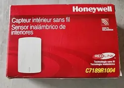 HONEYWELL C7189R1004  WIRELESS INDOOR SENSOR RED LINK NEW OPEN BOX